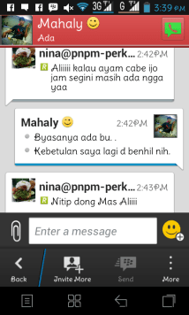 chat 1: ayam cabe ijo nyos